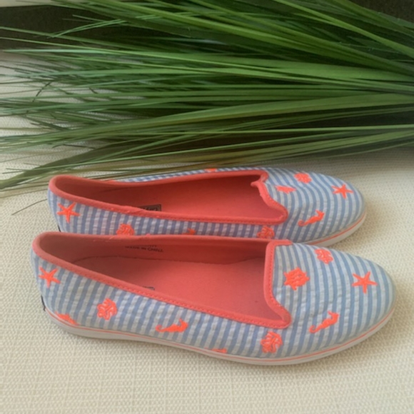 Sperry Topsider Westport Nautical Seersucker Shoe - Picture 2 of 5